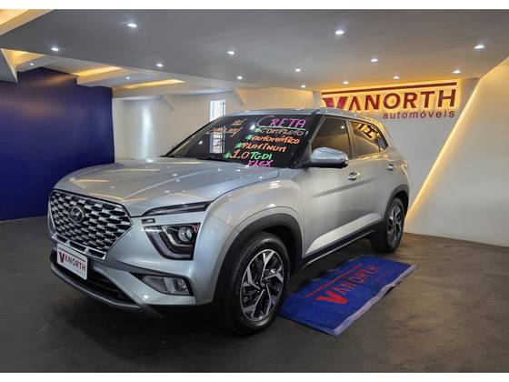 HYUNDAI CRETA 1.0 TGDI FLEX PLATINUM AUTOMÁTICO HYUNDAI CRETA 1.0 TGDI FLEX PLATINUM AUTOMÁTICO
